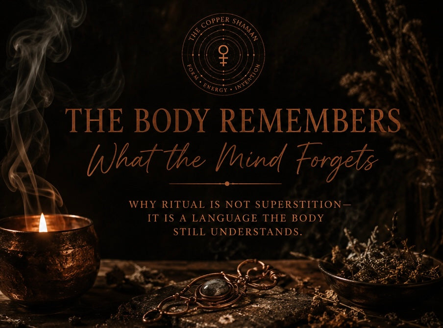 The Body Remembers What the Mind Forgets  Why ritual is not superstition—it is a language the body still understands.