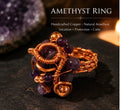 The Amethyst Caviar Ring