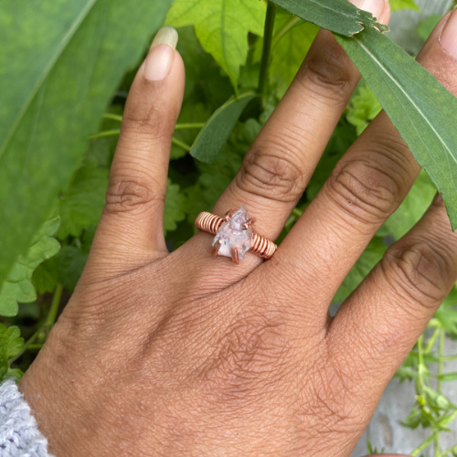 Talisman Raw Crystal Ring