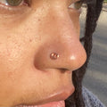 Tribal Copper Spiral Nose Rings(Real)