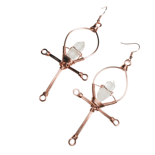 Ankh Earrings