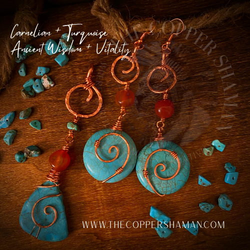 Carnelian Turquoise | Ancient Wisdom + Vitality